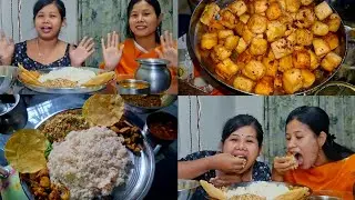 Manipuri  traditional  authentic recipe , Hawaichar + Panner +Mimi sinju +Paper +Bora 😋 Sister ga &hearts;️