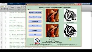Image Steganography using Matlab Project Code