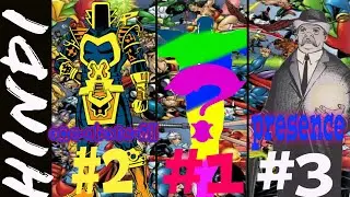 Top 3 most powerful characters in Marvel and DC | Example in Hindi