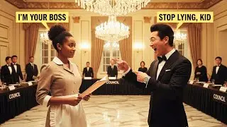 Korean mafia boss Laughed When a Black maid Said 