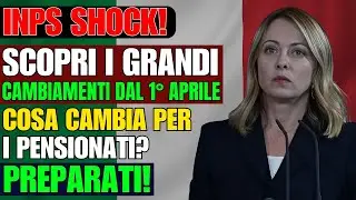 INPS SHOCK! SCOPRI I GRANDI CAMBIAMENTI DAL 1&deg; APRILE &ndash; COSA CAMBIA PER I PENSIONATI? PREPARATI!