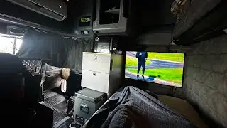 Installing a tv mount in my freightliner classic xl