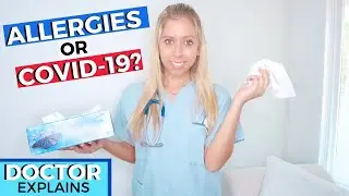 ALLERGIES or CORONAVIRUS! The STIGMA behind COUGH | DOCTOR Explains | Dr. Stephanie &ndash; The Blonde MD