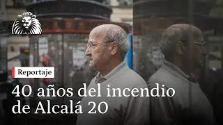 40 a&ntilde;os del incendio de Alcal&aacute; 20: Rufino vuelve al lugar donde murieron 81 personas