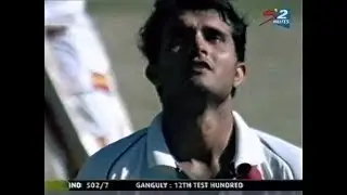 Sourav Ganguly Score 101(12th Test 100) vs Zimbabwe 1st Test @ Harare 2005