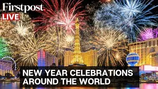 New Year 2024 LIVE from Las Vegas: New Year Celebrations and Fireworks from Las Vegas Strip