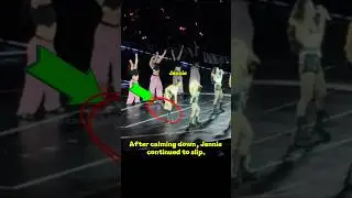 Несмотря на то, что подошвы обуви Дженни были скользкими, моя девочка всё равно блистала на сцене...