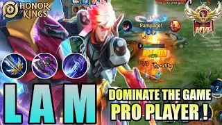 LAM  Assassin Honor of Kings (HOK)  DOMINATE THE GAME high performance gameplay | pro player