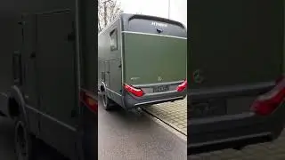 Mercedes Hymer MLT 580 4x4 Vollfolierung  #camping #motorhome #hymer #carwrap #car #mercedes #4x4