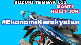SUZUKI SHOOTER 115 | GANTI KULIT JOK | SUPPORT #ekonomikerakyatan #garasig50