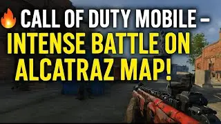 🔥 Call of Duty Mobile – Intense Battle on Alcatraz Map! 🔥  