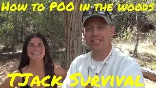 How to poo in the woods  Because it's kind of a big deal
