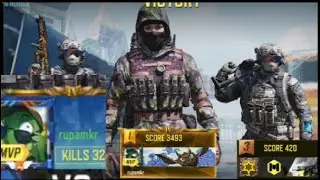 INSANE 32 KILL GAMEPLAY IN CALL OF DUTY MOBILE RANKED MATCH !