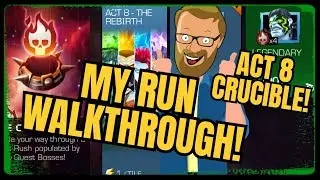 Every Champion I Used For Every Boss In Act 8 Crucible!