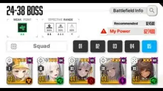 [NIKKE] Campaign 24-38 Hard Boss