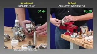 TankJet&reg; 78 Vs.Alfa Laval Gamajet A1 - Disassembly and Assembly