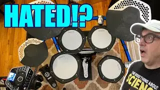 I bought the most HATED electronic drum set, and I love it
