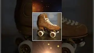 My Dream Skates: Wifa Street suede, with STD Danza Plates and Roll Line Ice Wheels. #rollerskating