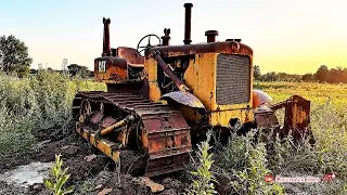 Abandoned Bulldozer Rescued From the Forest After 50 Years, Reviving Abandoned By Nature, RESTORED