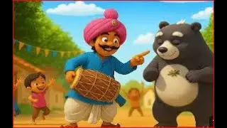 🎪Kalu Madari Aaya| कालू मदारी आया |Funny Monkey Dance Song | Hindi Nursery Rhyme for Kids