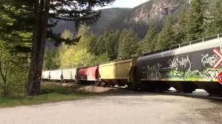 PERSONAL RECORD!!! 231 CARS!!!! CP Grain Train @ Yale BC Canada 20APR20 AC4400CW 9732 Leading