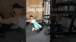 Learn How to Sissy Squat #legday #squats #quads #lowerbodyworkout #fitness
