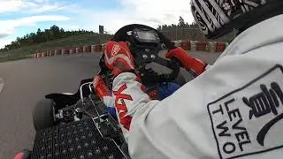 ROTAX Project E20 - Electric kart ripping up the track and making some superb passes!
