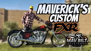Maverick's Don Hotop, Chopper guys, Drag Specialties custom FXR