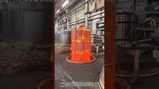 The charcoal is ready! The whole process of high-temperature hoisting is so shocking🔥