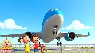 Transportation Song for Kids | Car, Bus, Plane & Train | Cucu Rhymes