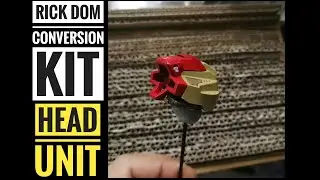 Rick Dom Resin Conversion Kit Part 1 - Head Unit