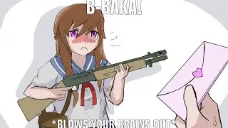 B-baka *blows your brains out* (ANIMATED)