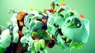 Imaginext Ultra T-Rex Dinosaur Toys | Kinder Playtime Toy Review