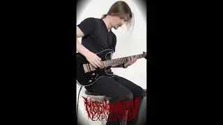 37 Seconds of Pure Violence | Exploited Guitar #shorts #deathmetal #guitar #guitarcover #metal