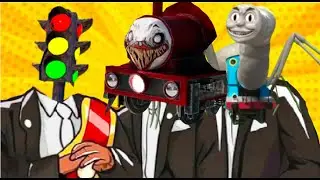 Traffic Light Head Vs Choo Choo Charles Vs Thomas Train - Coffin Dance Meme Cover