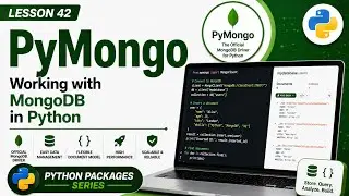 Урок 42 — PyMongo: работа с MongoDB в Python | Серия «Пакеты Python» | Uplatz
