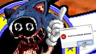 THIS SONIC.EXE GAME TRIED TO TURN ON MY WEBCAM AND HACKED MY PC.. - Sonic.EYX