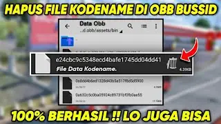 FUNGSI & CARA MENGHAPUS KODENAME BUSSID DI OBB - 100% WORK V3.7.1