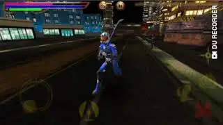 The easiest way to defeat the red ninja swordsman in fighting tiger game: sw/en