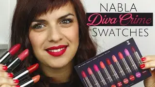 Nabla Diva Crime: Swatches & Prime Impressioni | NurseLinda87