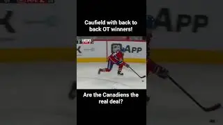 Cole Caufield scores OT goal to record back to back OT winners! #canadiens #predators