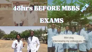 Medschool exams mini vlog/ an inspiration when preparing for exams. #medicalstudents #medicalschool