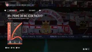 FIFA 23 89+ Prime or WC Icon Pack Opening SBC