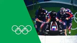 Steve Holcomb Relives Piloting The 'Night Train' To Bobsleigh Gold | Olympic Rewind