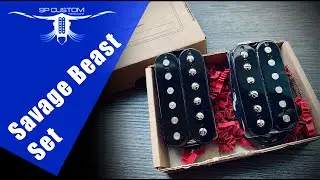 SP Custom Savage Beast Humbuckers test