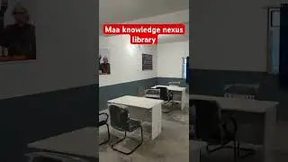 Maa knowledge nexus library 📚 #viral #library