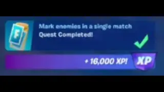 Mark Enemies In A Single Match (Fortnite)