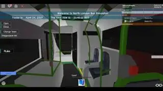 Roblox North London bus Simulator Wright Streetlite (euro 6) TT Route 444 Extended to Lordship Lane