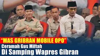 Sambutan Wapres Gibran Dan Ceramah Gus Miftah Di Pondok Ora Aji