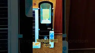 Best Solar Street Lights 2025/ Top Solar Street Light 15 Watt/ #solar  #light